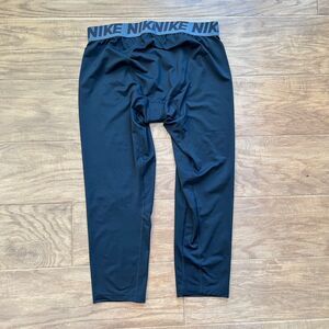 Nike Dri-Fit Compression Layer Training Pants Men's Size L Black